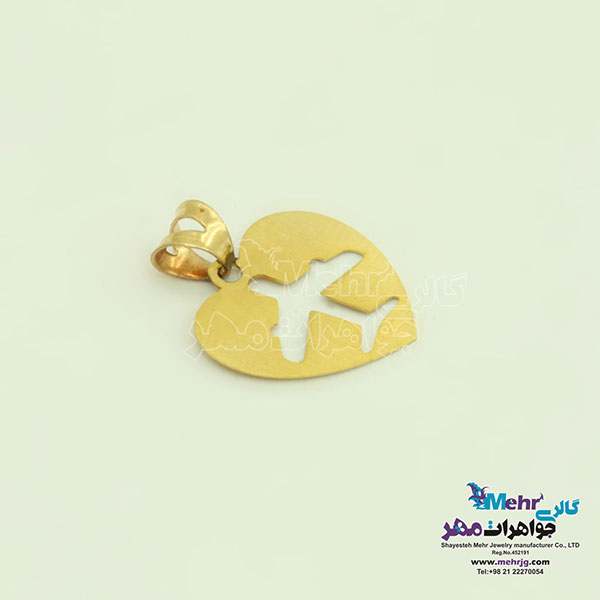 آویز طلا - طرح هواپیما