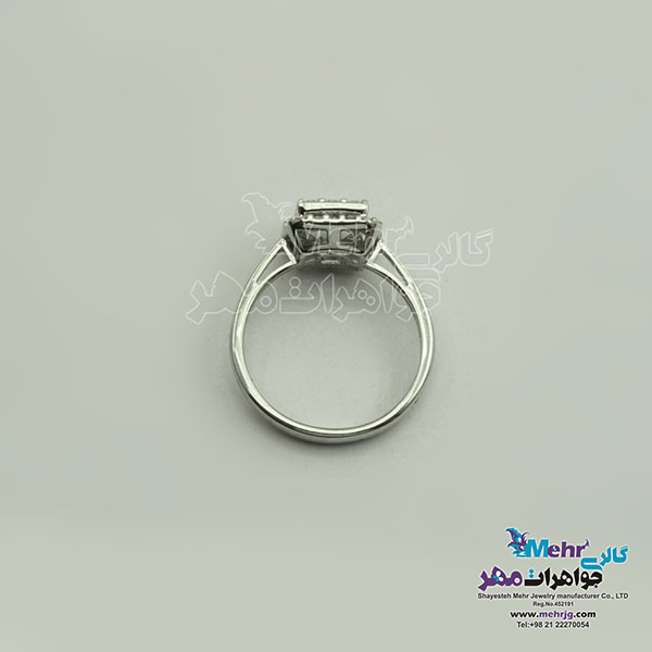 انگشتر طلا - طرح  هندسی