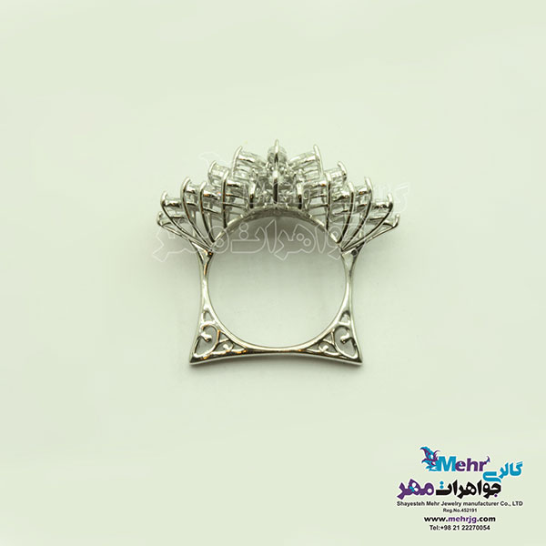 انگشتر طلا - طرح خوشه
