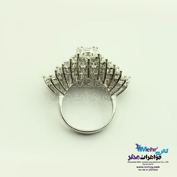 انگشتر طلا - طرح گل