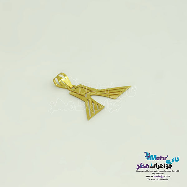 آویز طلا - طرح آزادی