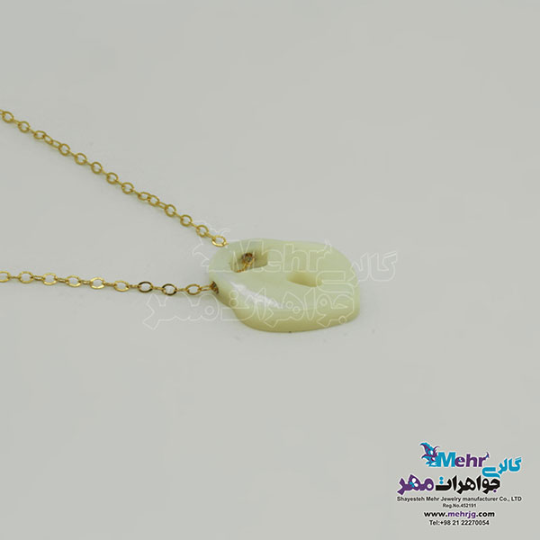 گردنبند طلا - طرح قفل