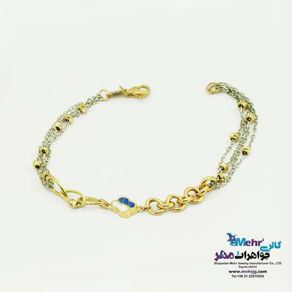 دستبند طلا - طرح ونکلیف