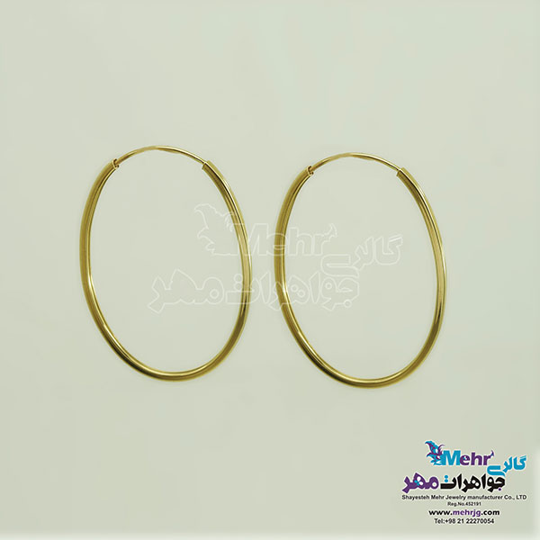 گوشواره طلا - طرح حلقه‌ای