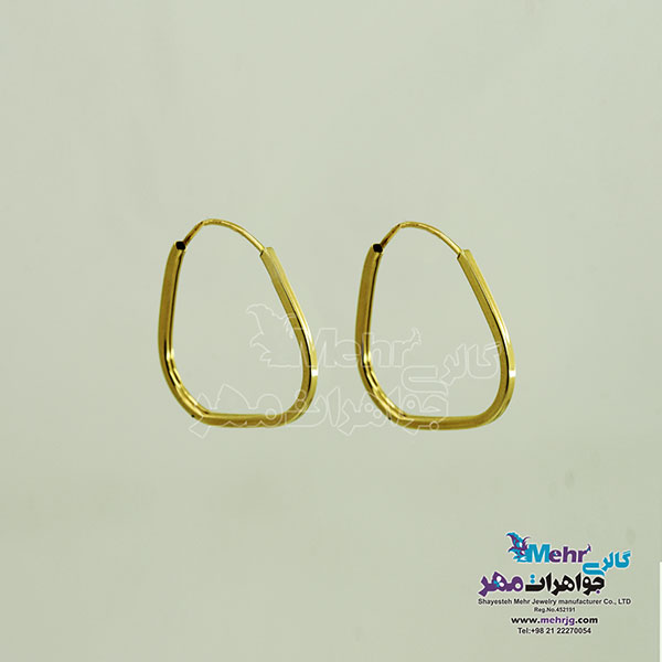 گوشواره طلا - طرح حلقه‌ای