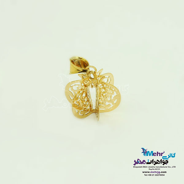 آویز طلا - طرح انار
