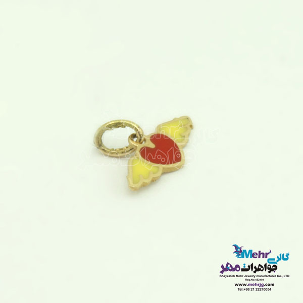 آویز طلا - طرح قلب