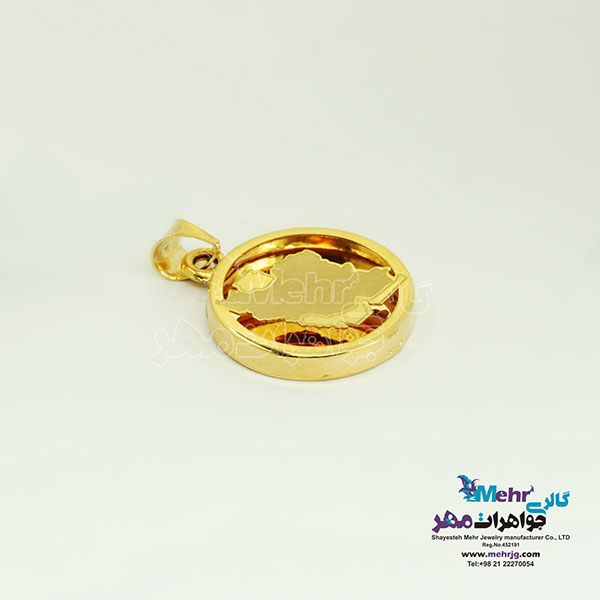 آویز طلا - طرح ایران