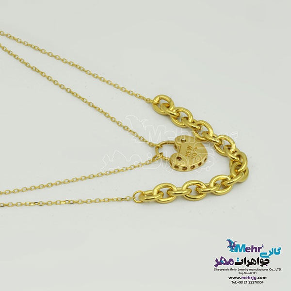 گردن بند طلا - طرح قفل