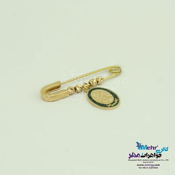 سنجاق سینه طلا - طرح و ان یکاد