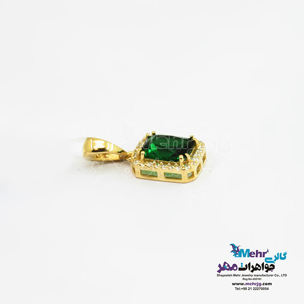 آویز طلا - طرح هندسی