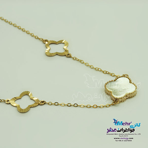 گردنبند طلا - طرح ونکلیف
