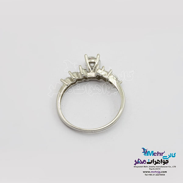 انگشتر طلا - طرح حلقه پشت حلقه