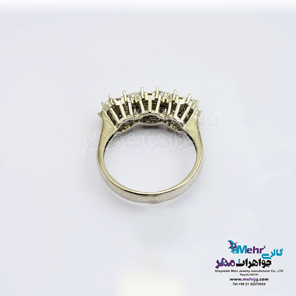 انگشتر طلا - طرح گل