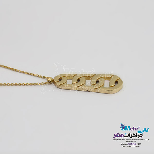 گردنبند طلا - طرح کارتیه