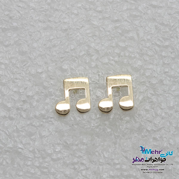 گوشواره طلا - طرح نت موسیقی