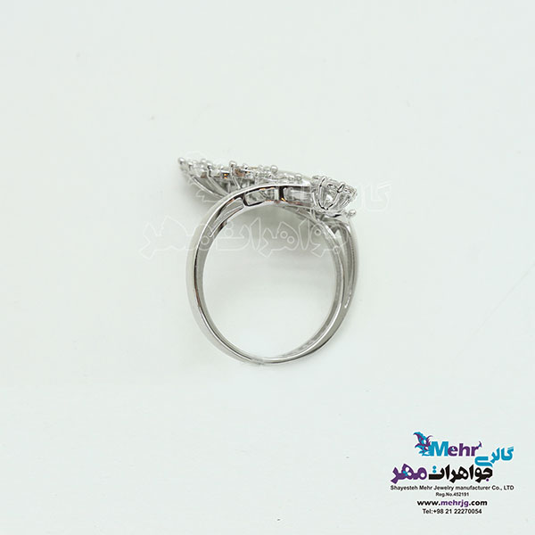 انگشتر طلا - طرح خوشه ای