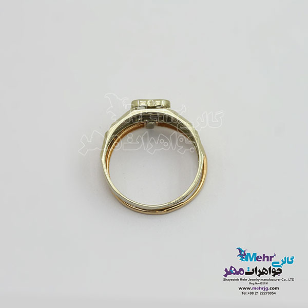 انگشتر طلا - طرح شانل