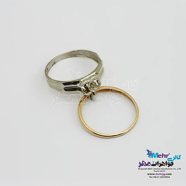 انگشتر طلا - طرح شانل