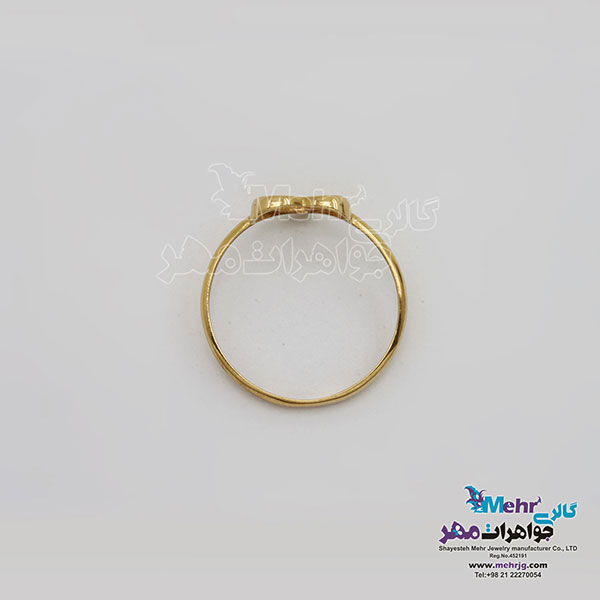 انگشتر طلا- طرح قلب