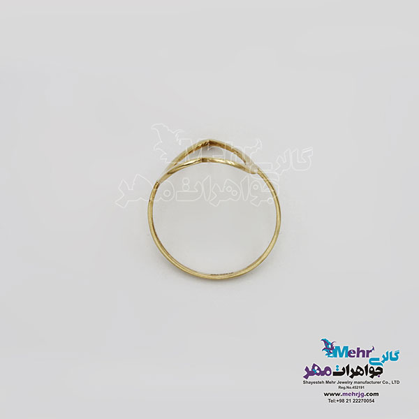 انگشتر طلا- طرح قلب
