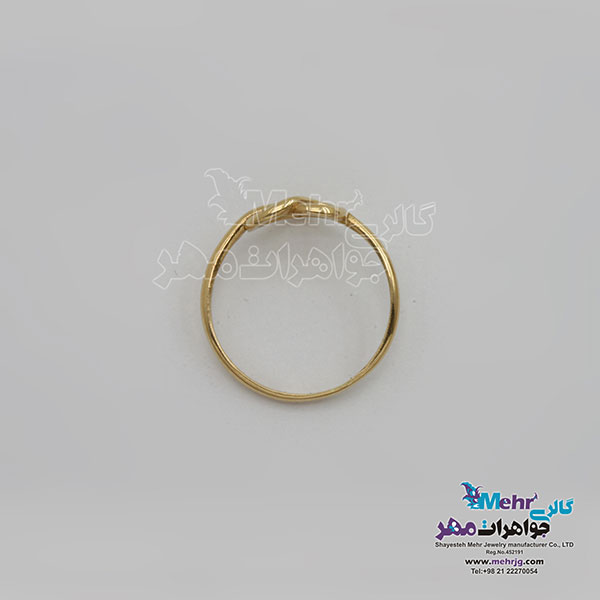 انگشتر طلا- طرح قلب