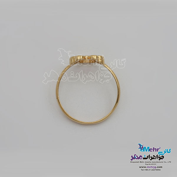 انگشتر طلا- طرح میکی ماوس