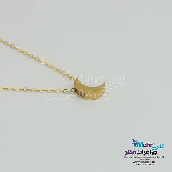 گردنبند طلا – طرح ماه