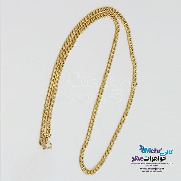 زنجیر طلا - طرح کارتیه طول 40 سانتی متر