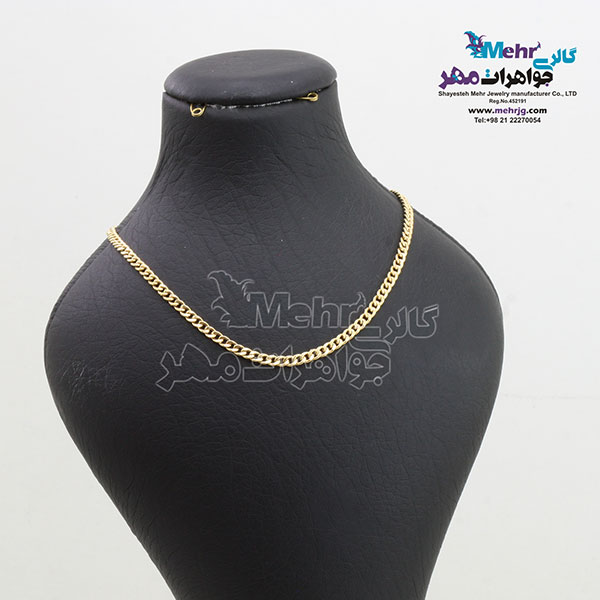 گردنبند طلا – طرح کارتیه طول 50 سانتی متر