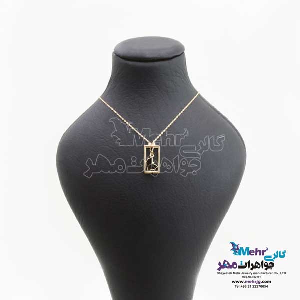 گردنبند طلا – طرح پروانه