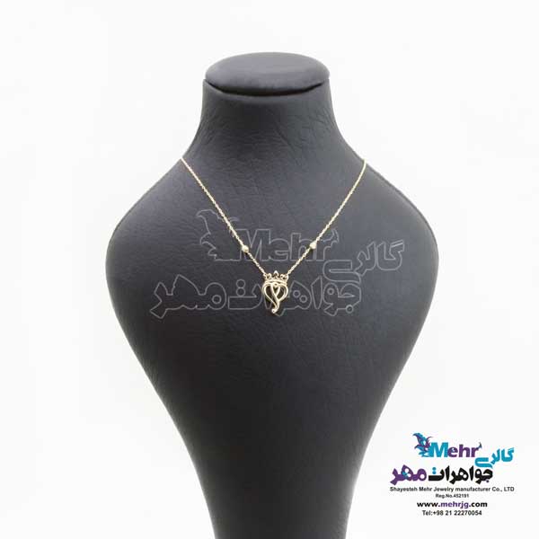 گردنبند طلا – طرح قلب