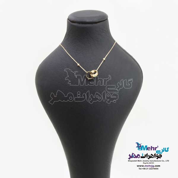 گردنبند طلا – طرح کارتیه