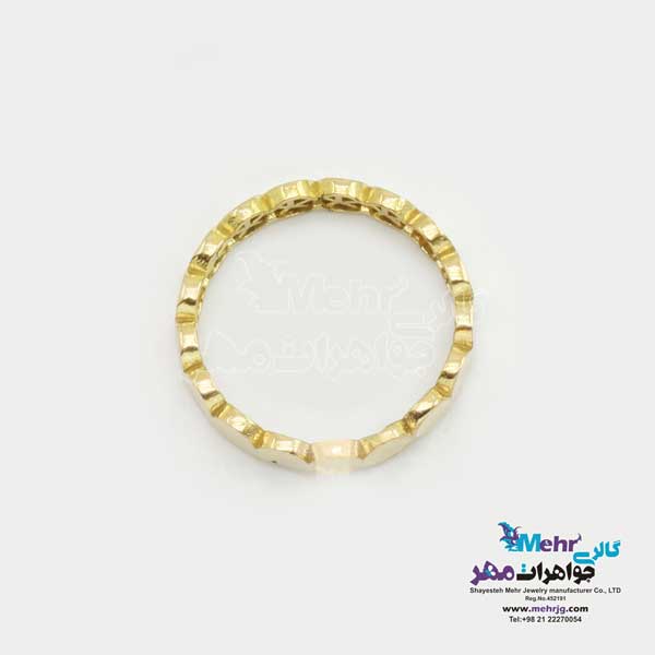 انگشتر طلا- طرح رینگ