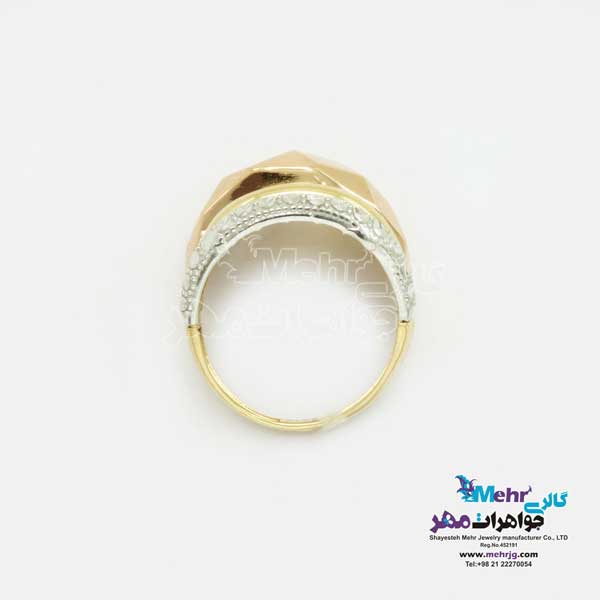 انگشتر طلا- طرح تراش