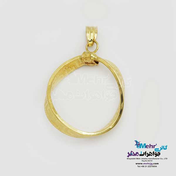نیم ست طلا - آویز و گوشواره - طرح ورساچه