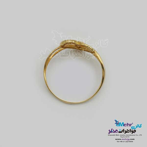 انگشتر طلا- طرح قلب