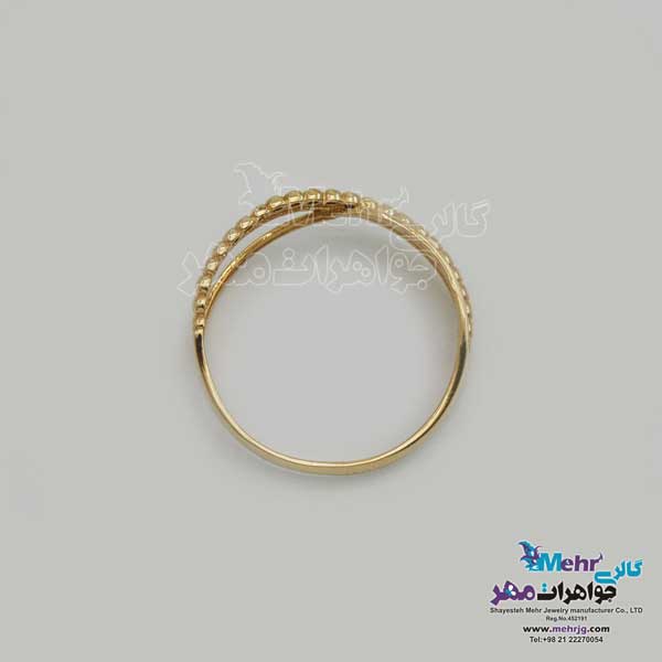 انگشتر طلا- طرح بینهایت