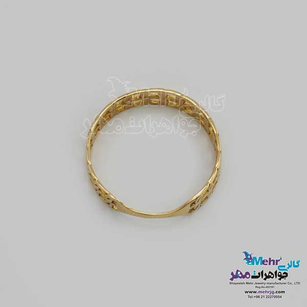 انگشتر طلا- طرح کارتیه