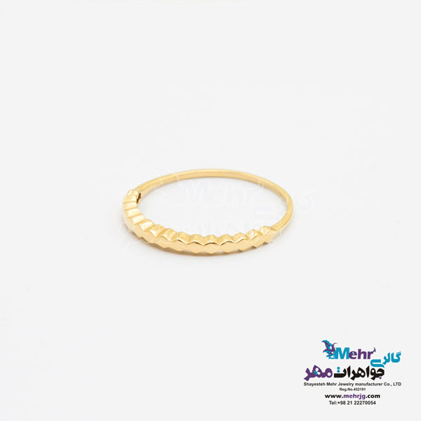 انگشتر طلا - طرح رینگ