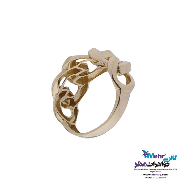 انگشتر طلا - طرح کارتیه