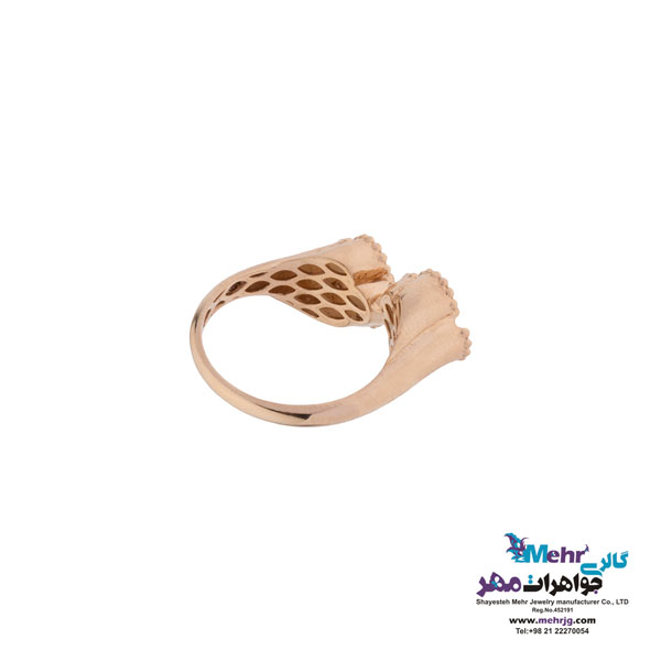 انگشتر طلا - طرح  ونکلیف
