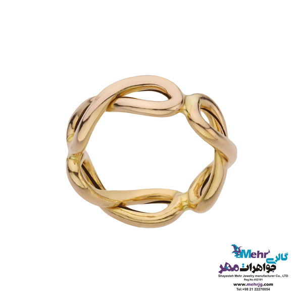 انگشتر طلا - طرح بی نهایت