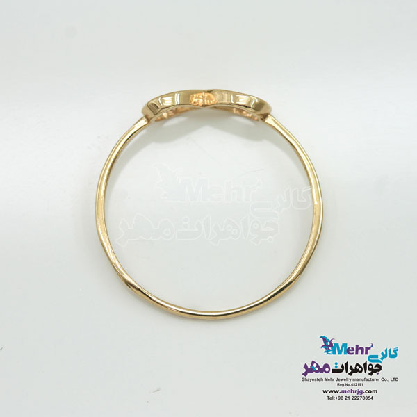 انگشتر طلا - طرح بی نهایت