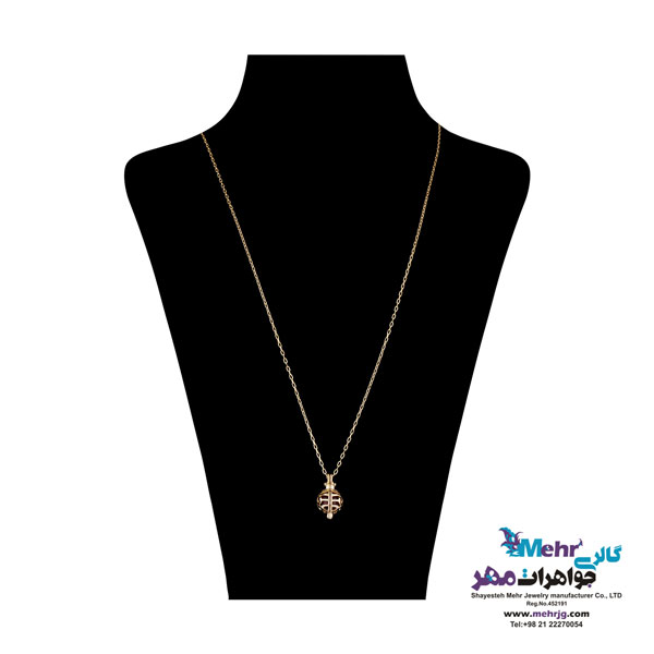 گردنبند طلا - طرح انار