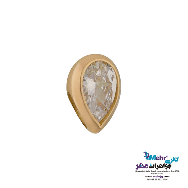 آویز طلا - طرح اشک