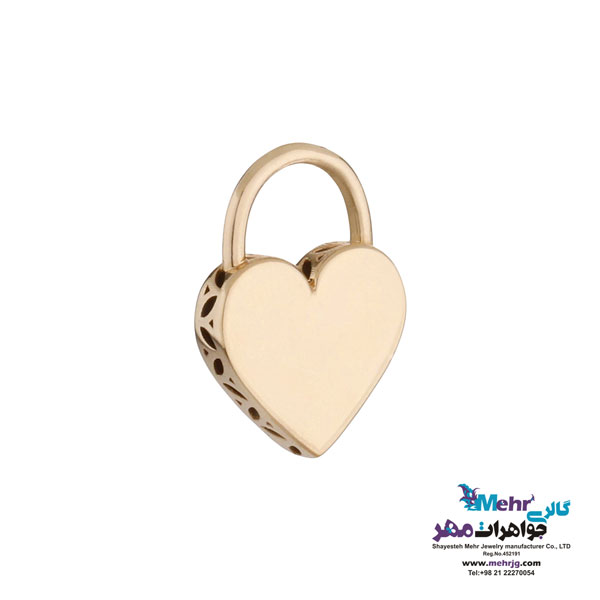 آویز طلا - طرح قلب