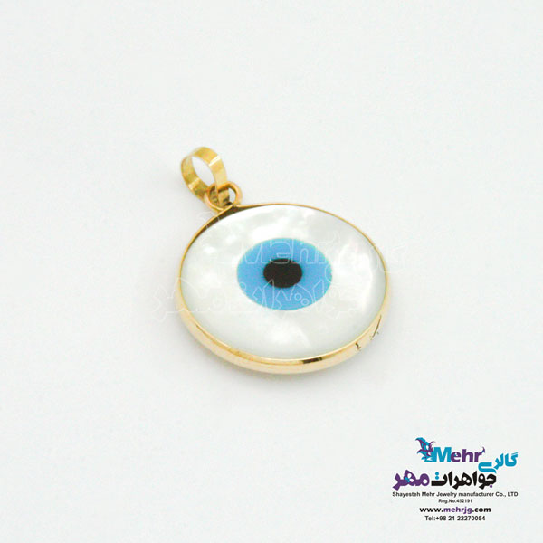آویز طلا - طرح چشم نظر
