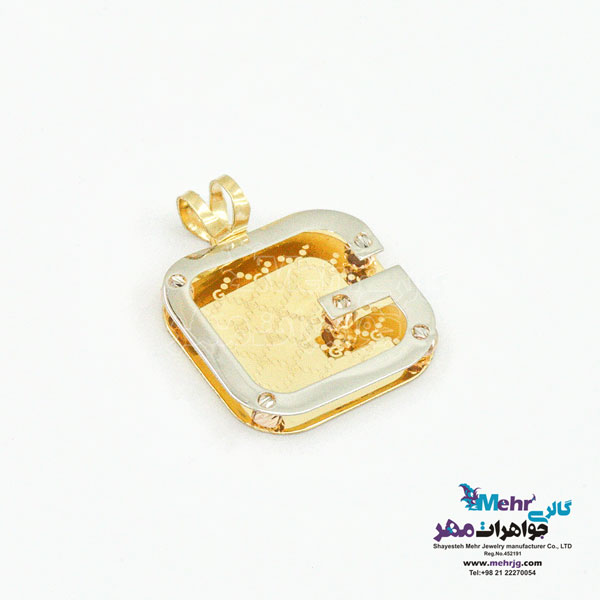 آویز طلا - طرح گوچی