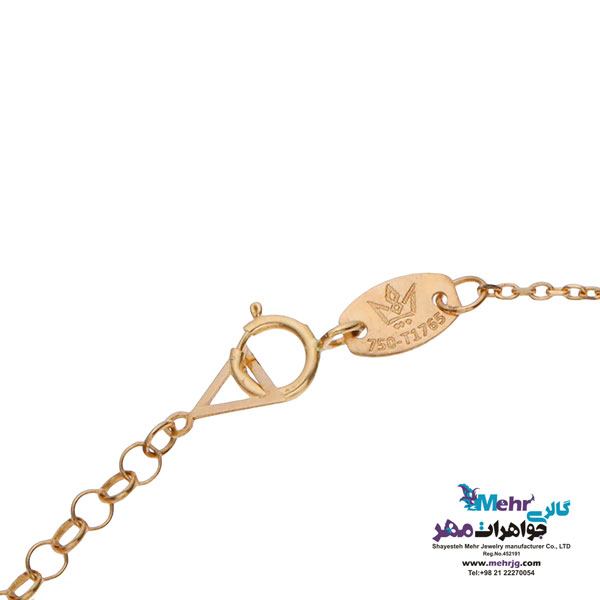 دستبند طلا - طرح لویی ویتون